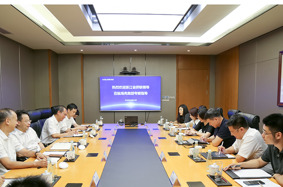 浙江省侨联党组书记、主席连小敏莅临ITB8888通博集团考察